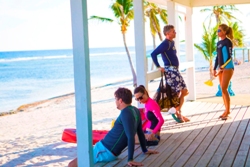 Cayman Brac Beach Resort - Cayman Islands. Dive shop porch.